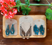 Chevron Deco Earrings # 1039