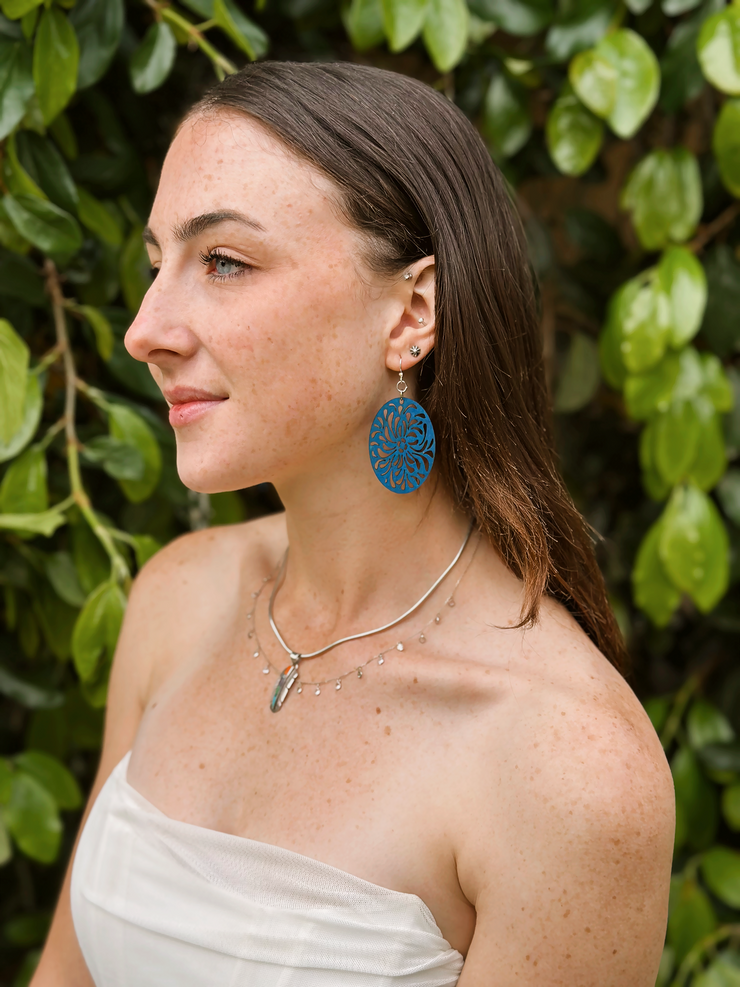Raindrop Splashes Earrings 