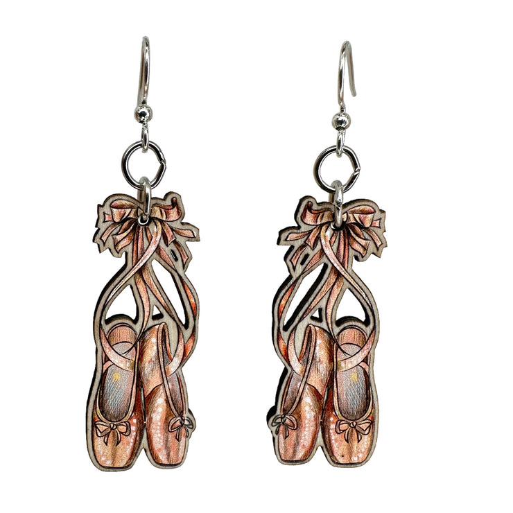 Ballet Shoe Earrings 