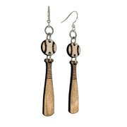 Baseball Bat Earrings # 1326