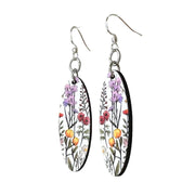 California Wild Flowers Blossom Earrings #164
