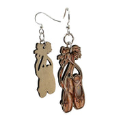 Ballet Shoe Earrings #1663