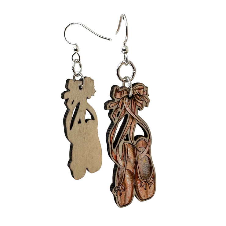 Ballet Shoe Earrings 