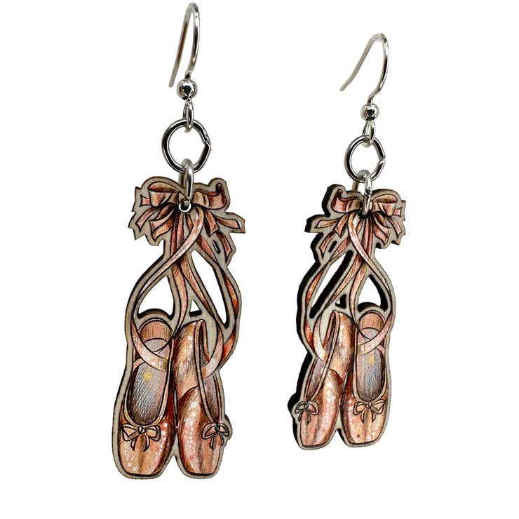 Ballet Shoe Earrings 
