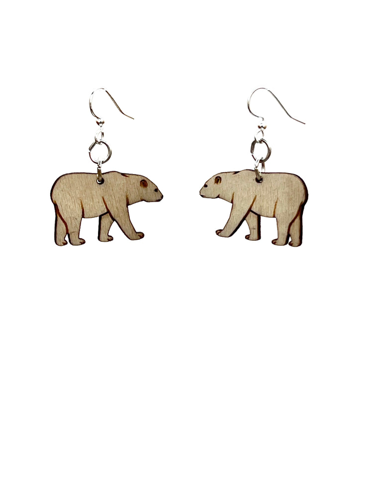 Polar Bear Earrings 