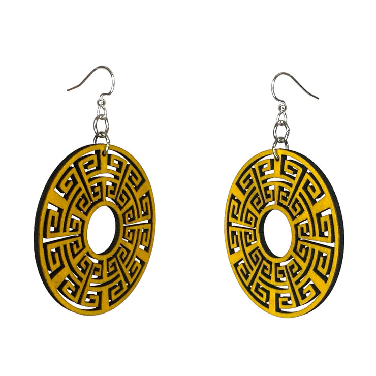 Greek Key Smith Earrings 