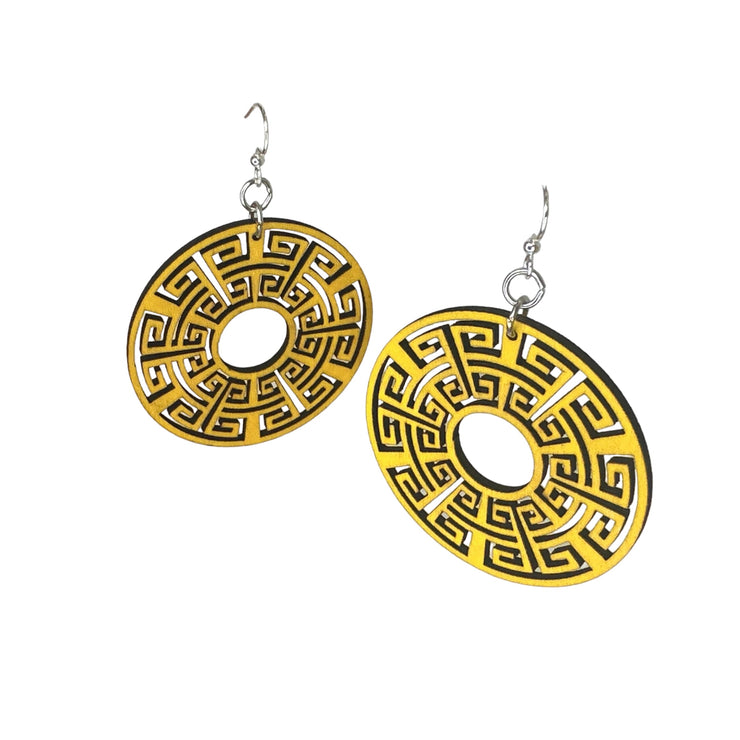 Greek Key Smith Earrings 