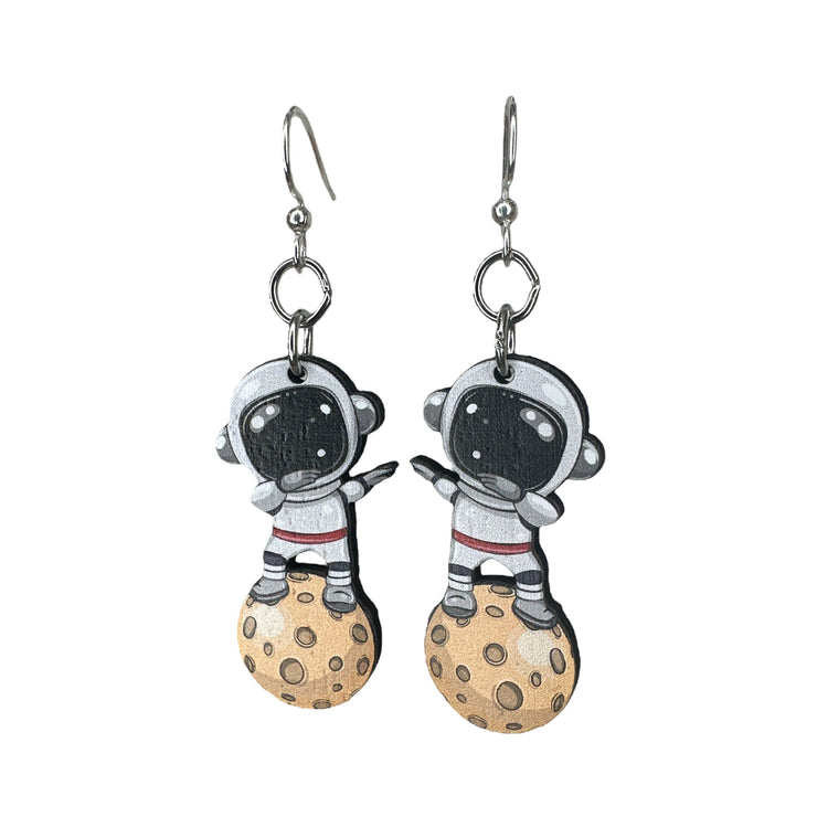 Little Moon Man Earrings 