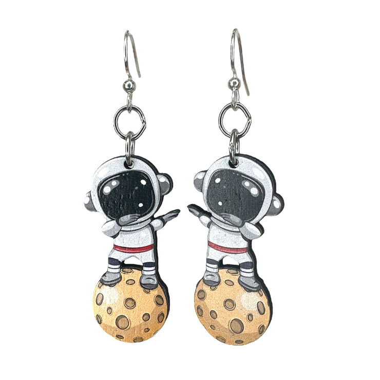 Little Moon Man Earrings 