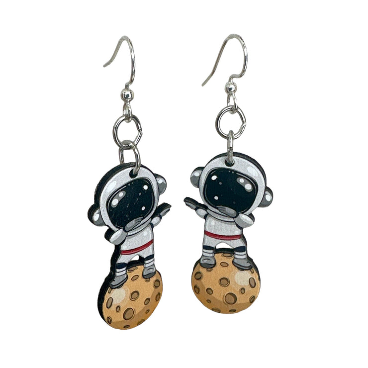 Little Moon Man Earrings 