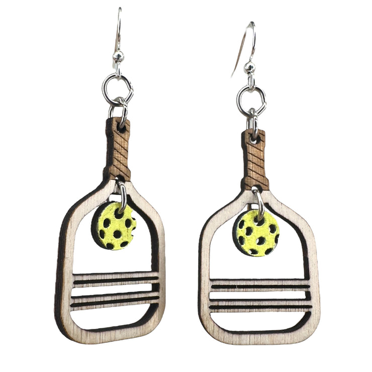 Pickle Ball Earrings 