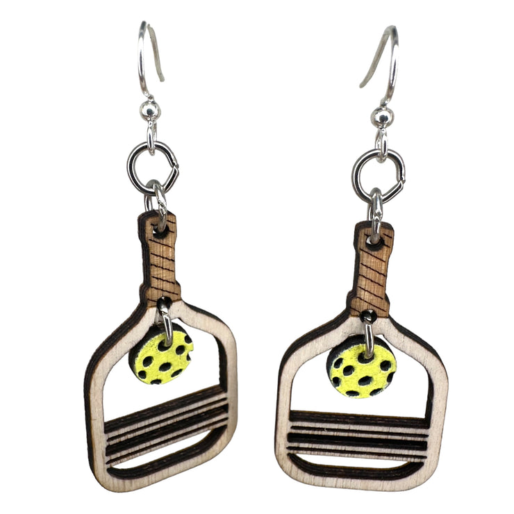 Pickle Ball Earrings 