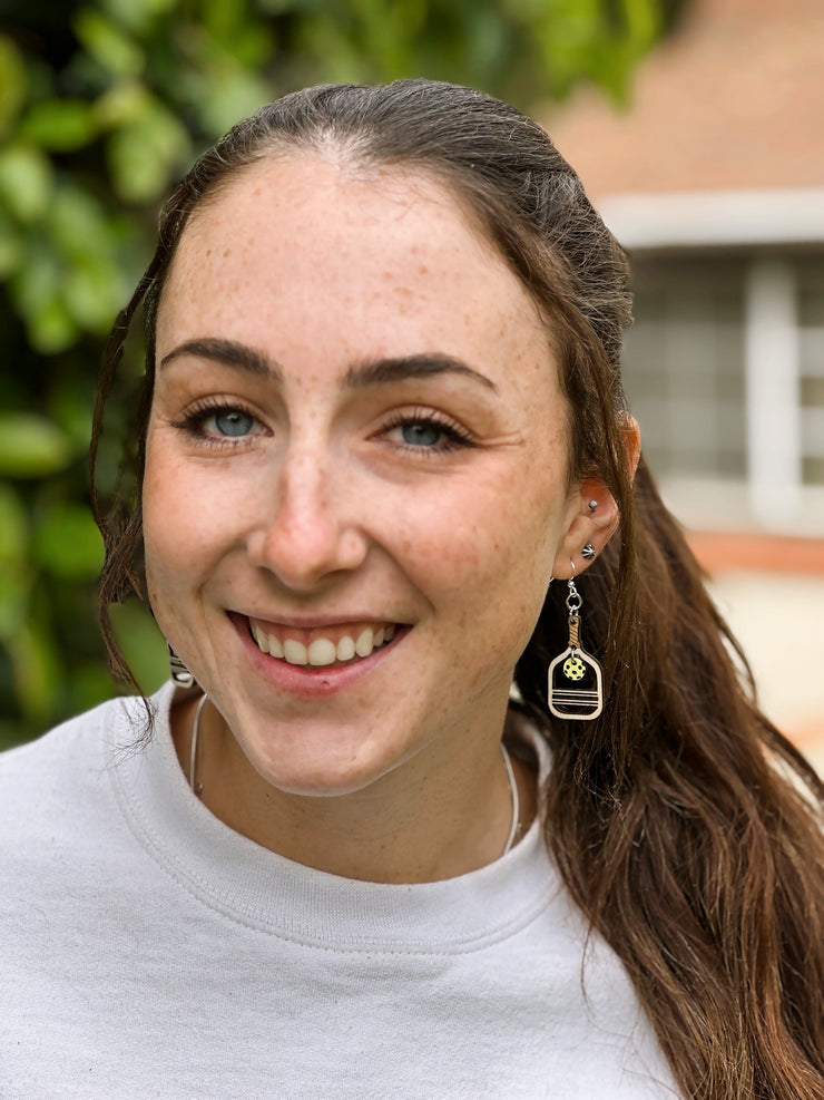 Pickle Ball Earrings 