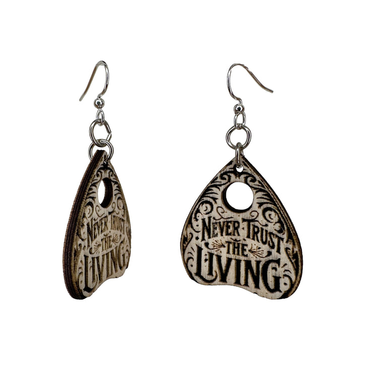 Ouija Planchette Earrings 
