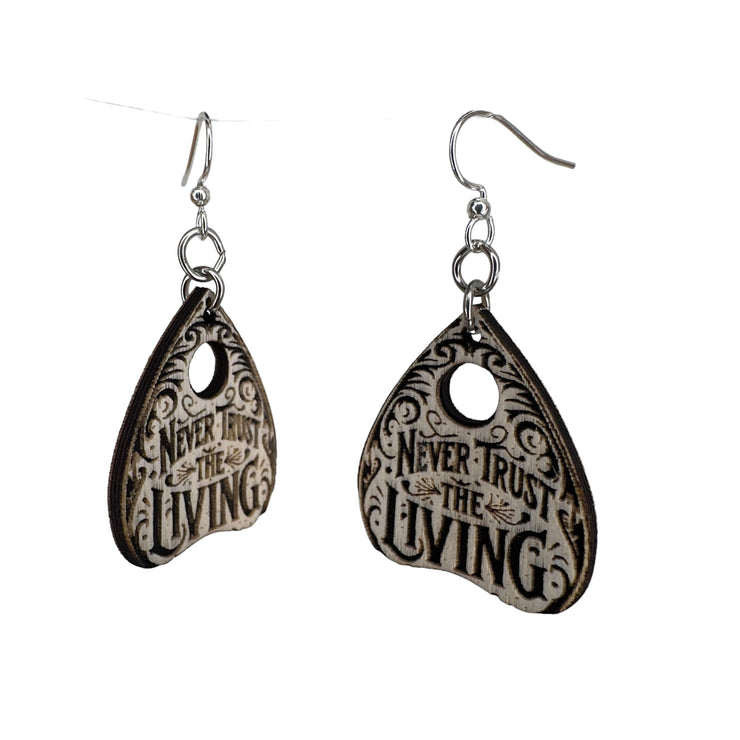 Ouija Planchette Earrings 