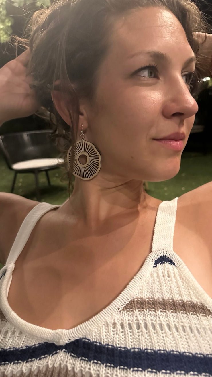 Brachiopod Earrings 