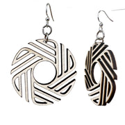 Soccer Ball Design Earrings #1822