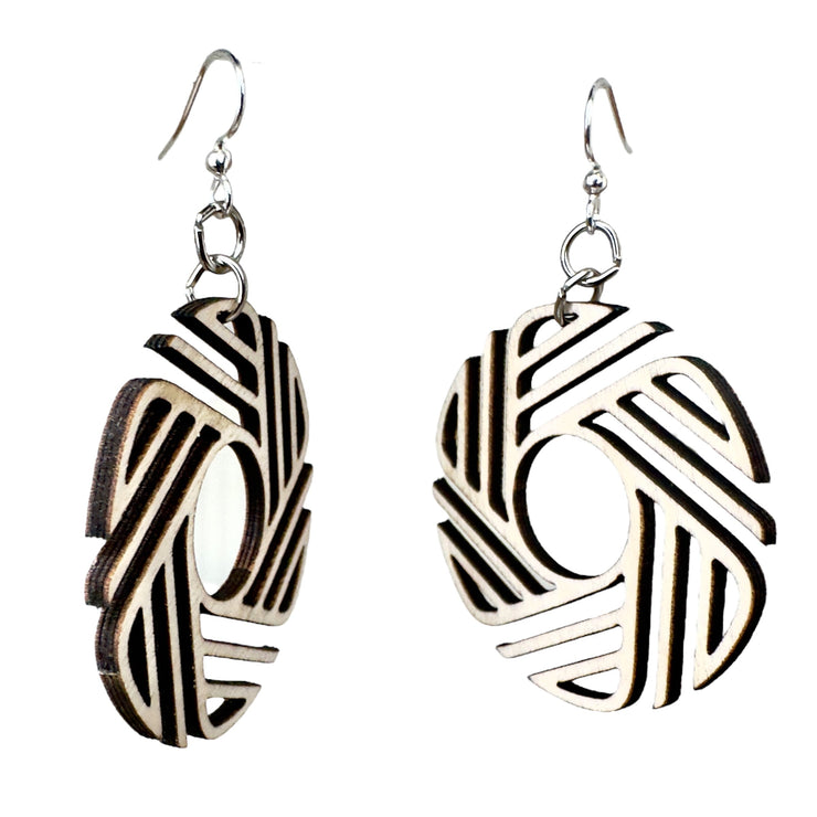 Soccer Ball Design Earrings 