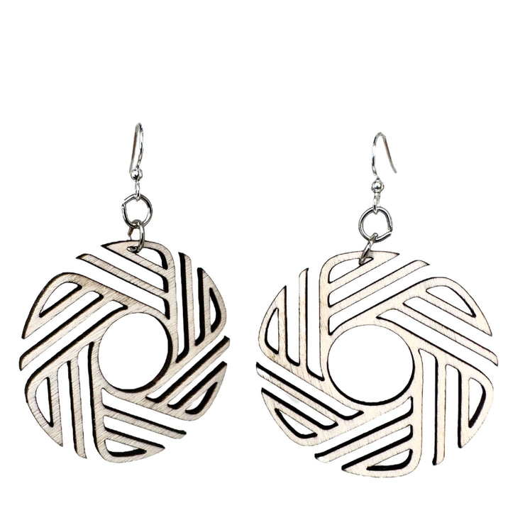 Soccer Ball Design Earrings 