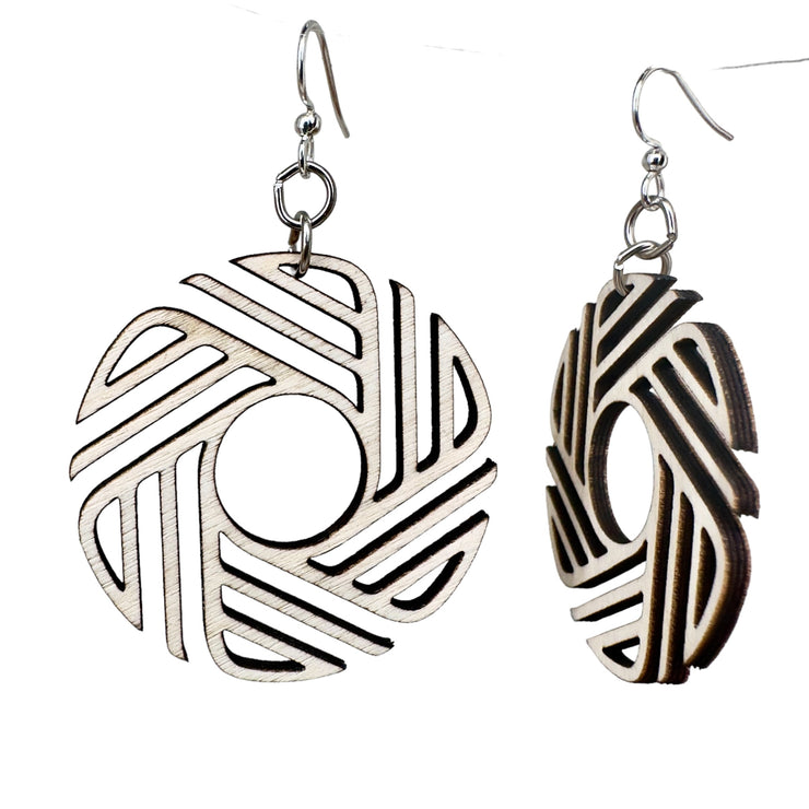 Soccer Ball Design Earrings 