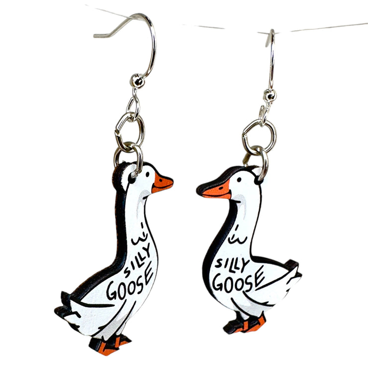 Silly Goose Earrings 