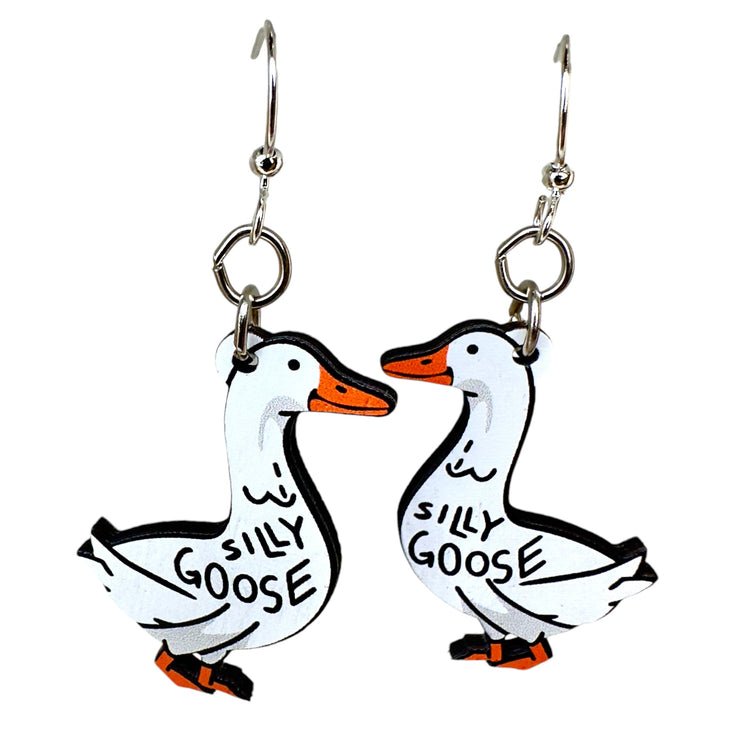 Silly Goose Earrings 