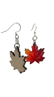 Maple Leaf Blossom Earrings #199