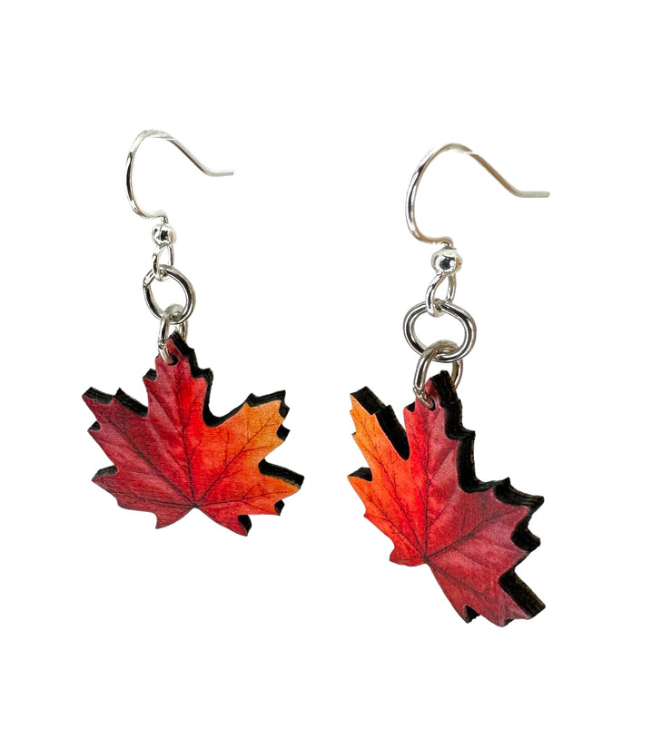 Maple Leaf Blossom Earrings 