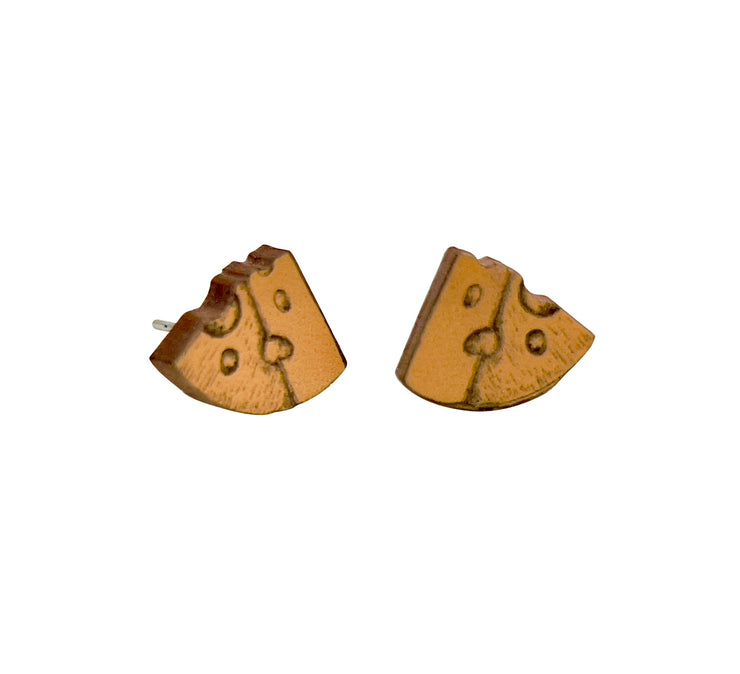 Cheese Stud Earrings 