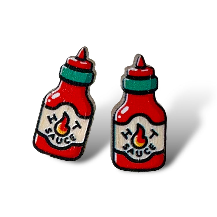 Hot Sauce Studs Earrings 