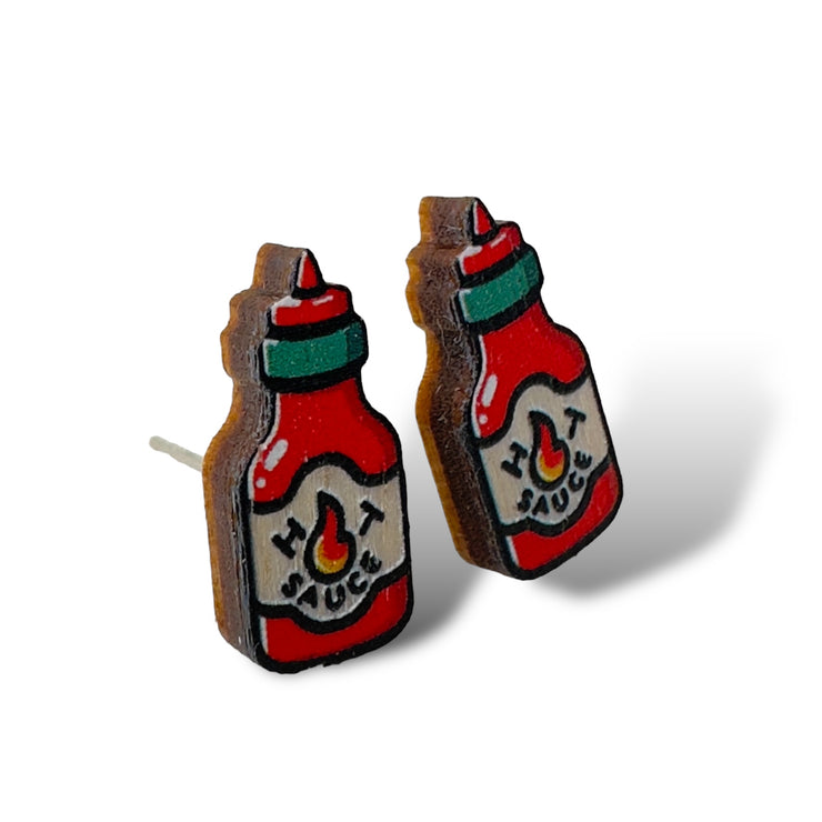 Hot Sauce Studs Earrings 