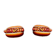 Hot Dog Stud Earrings #3129