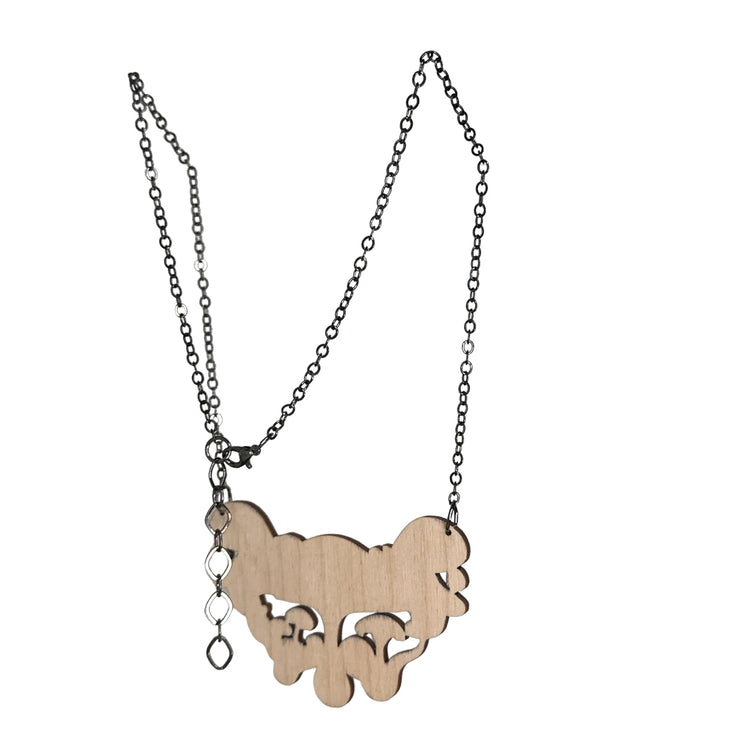Psychedelic Mushroom Necklace 