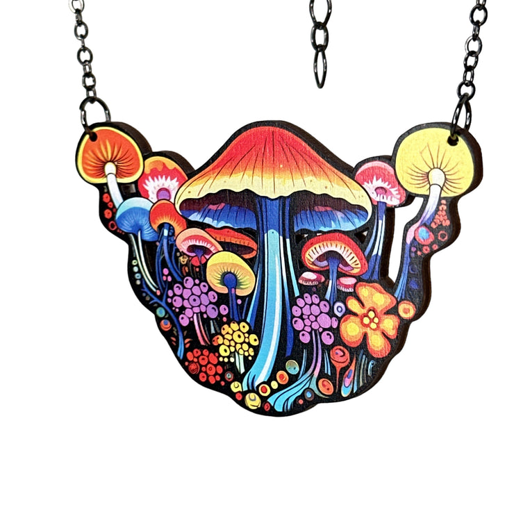 Mushroom Trip Necklace 