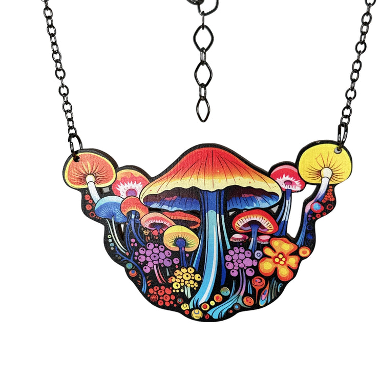 Mushroom Trip Necklace 