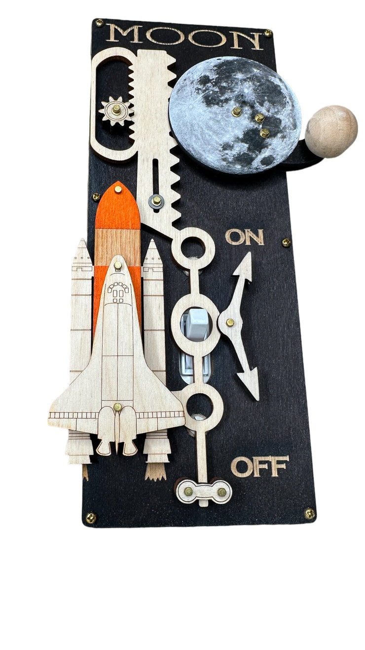 To the Moon Switch Plate Cover 
