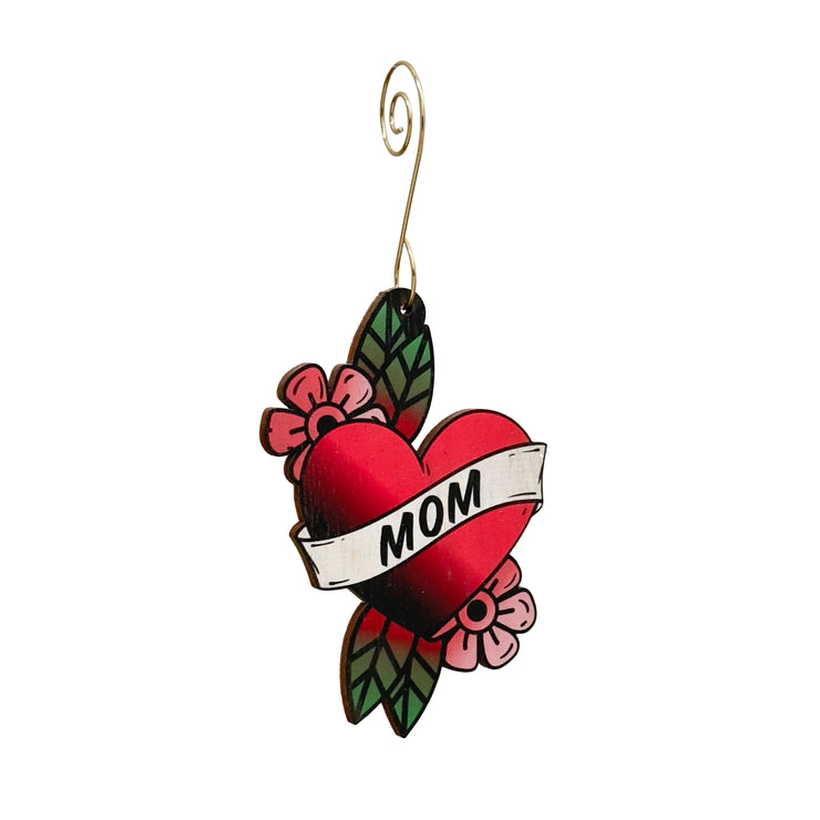 Mom Tattoo Ornament 