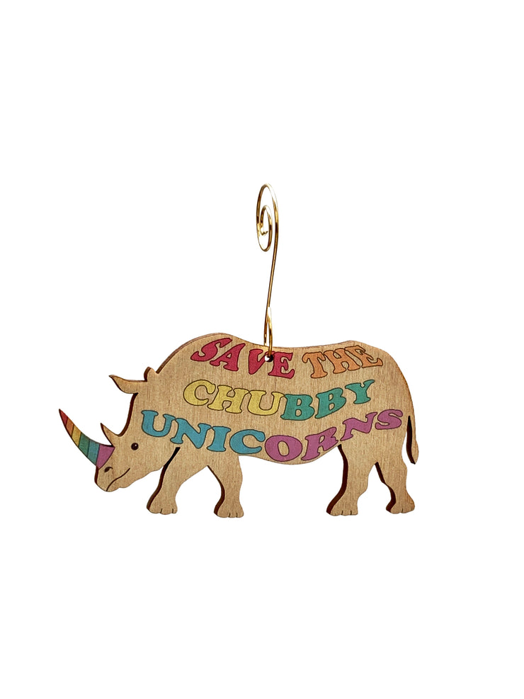 Rhino Ornament 