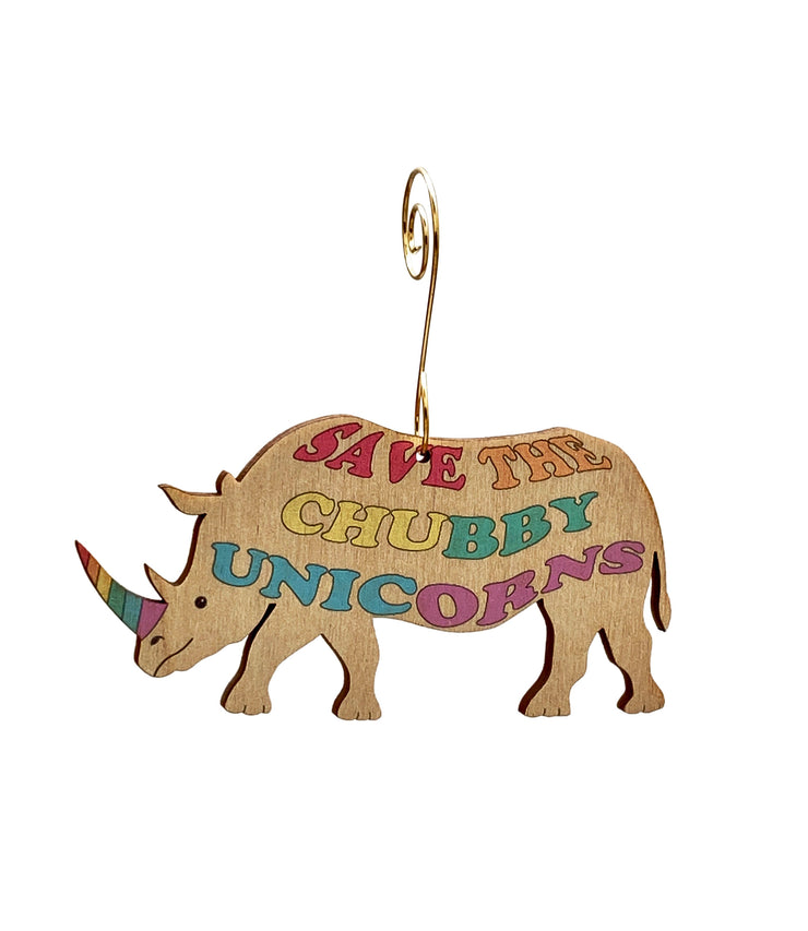 Rhino Ornament 