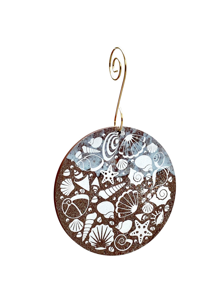 Sea Shells by the Sea Ornament 