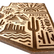 Arizona Rising American Maple Magnet #MM504