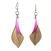 Calla Lily Bamboo Earrings #951