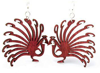Peacock Earrings 