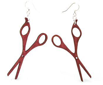 Hair Stylist Scissor Earrings 