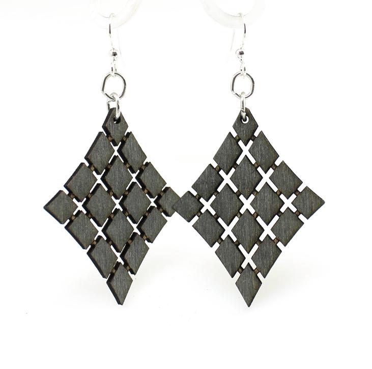 Floating Diamonds Earrings 