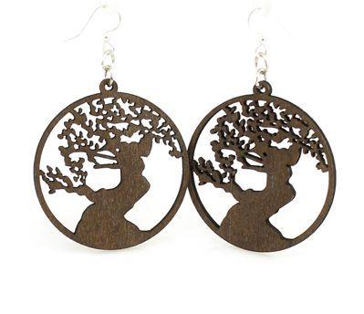 Bonsai Tree Earrings 
