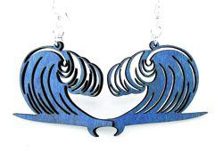 Wave Surfboard Earrings 