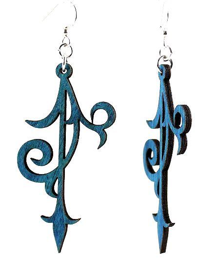 Scroll Ornament Earrings 