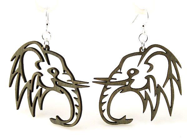 Elephant Profile Earrings 