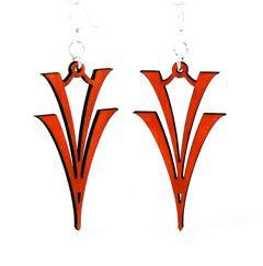 V on V Earrings 